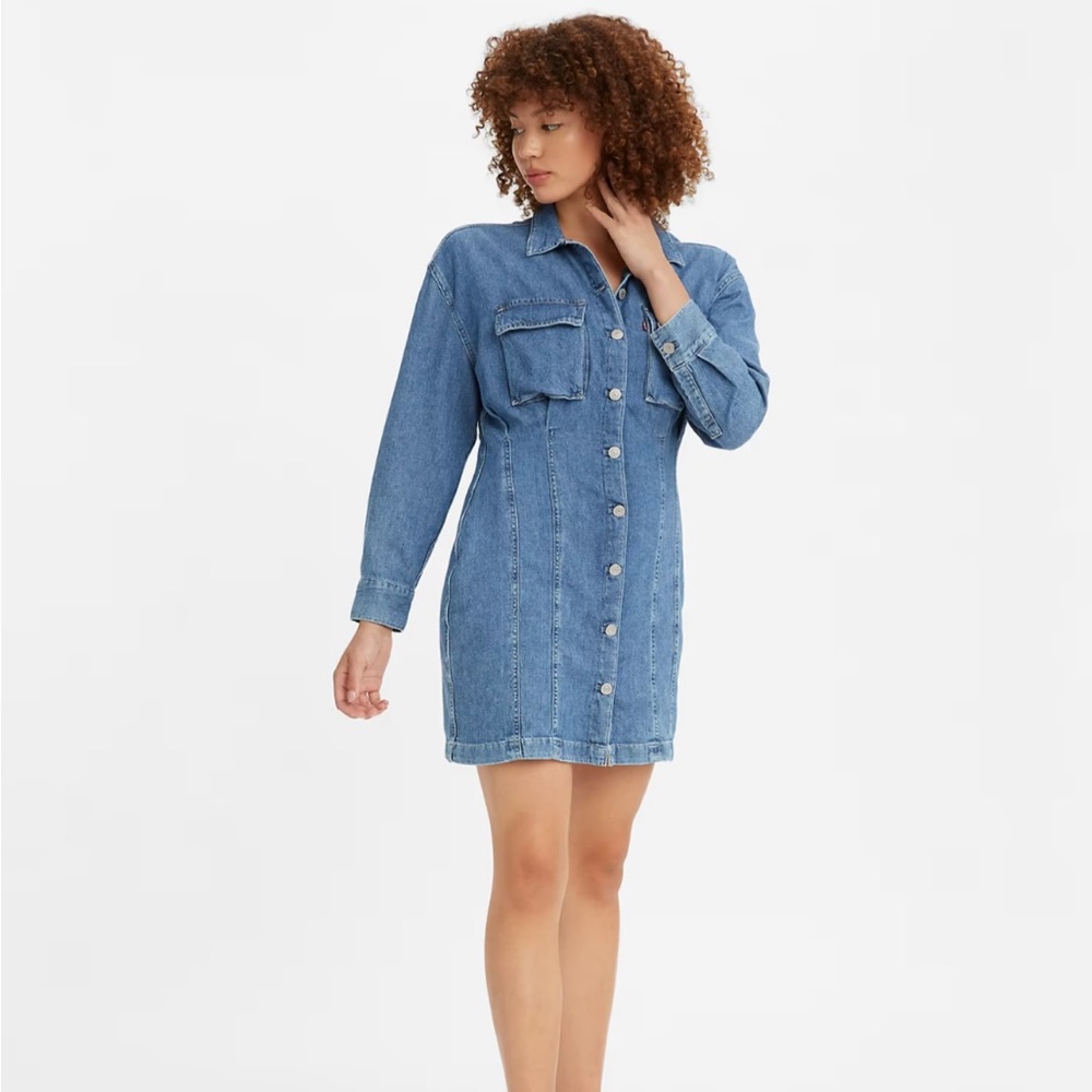 NWT-Levis Dress long sleeve- in perfect condition